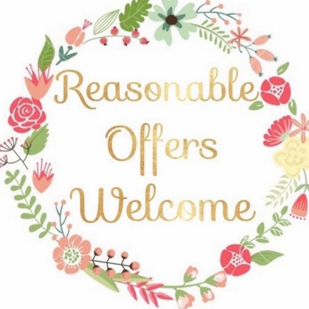 Reasonable offers welcome!